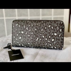 DKNY wallet cheetah